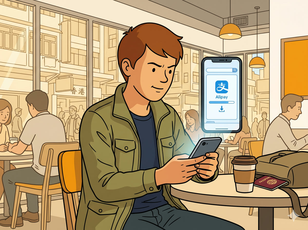 Setting up Alipay on your phone โ the first step to navigating Shenzhen